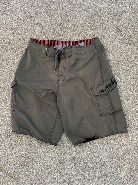 Quiksilver Cargo Boardshorts with Drawstring